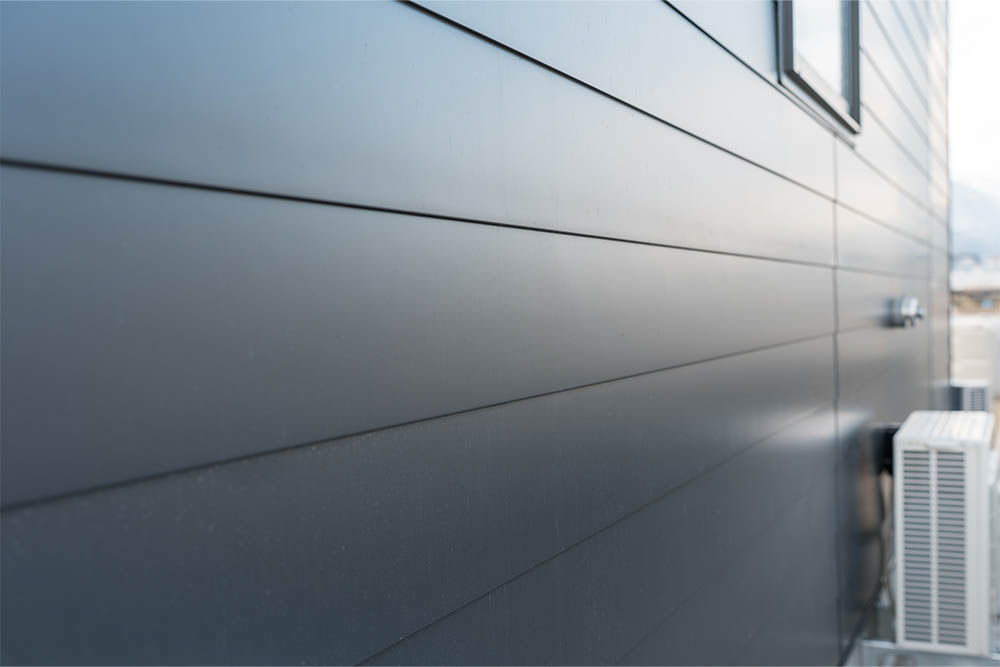 金属サイディング工事